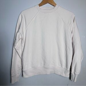 Mate The Label Organic Cotton Cream Sweatshirt-  XS